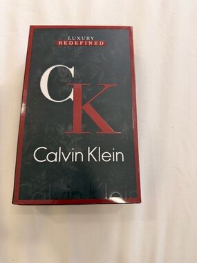 Calvin Klein Black Box with Red Accents